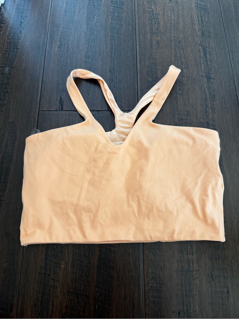 Orange Lululemon Cropped Tank - Picture 4 of 6